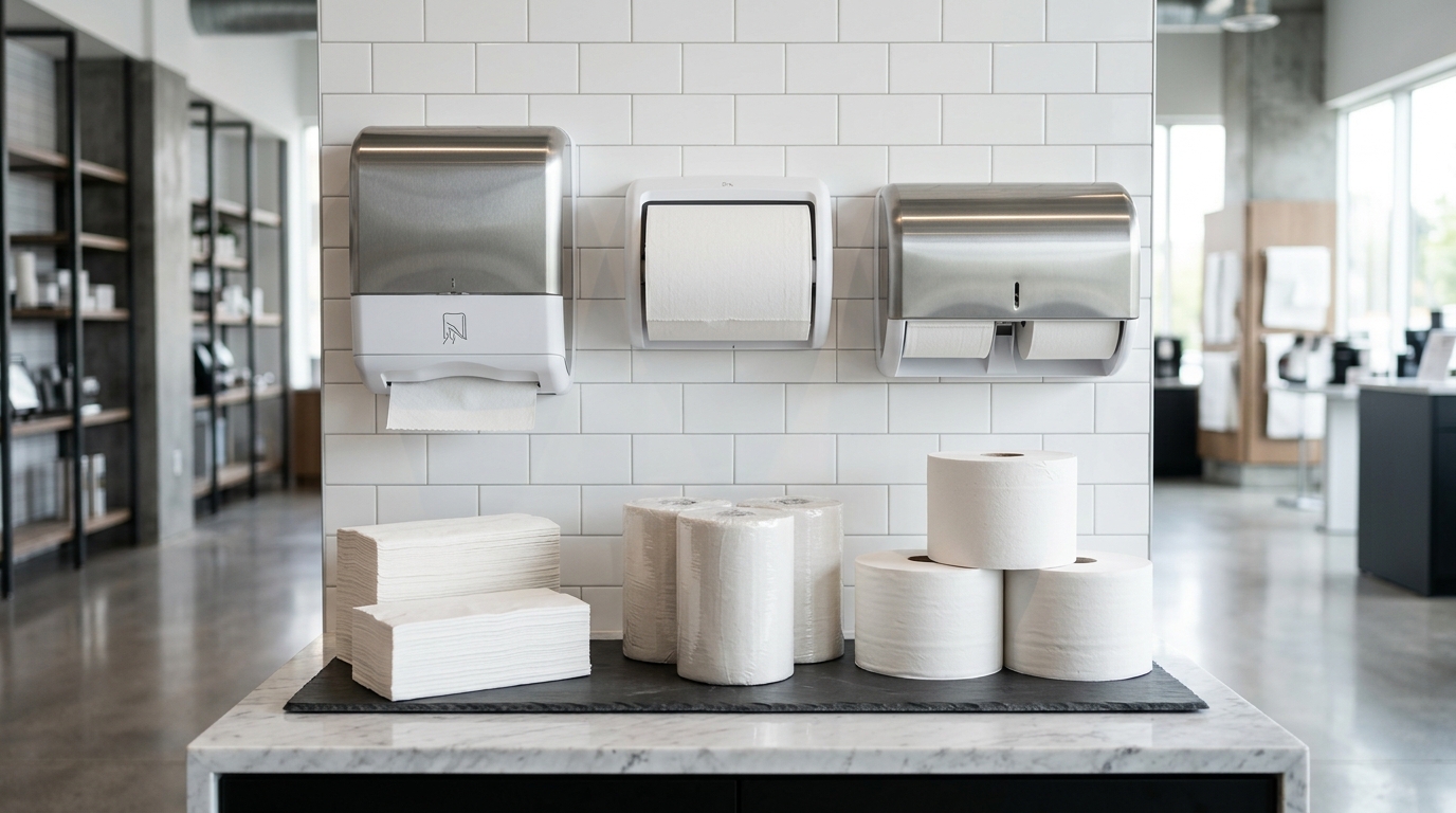 Papelería y Dispensadores - Confort Industrial Jumbo, Toallas Continuas, Servilletas y Dispensadores